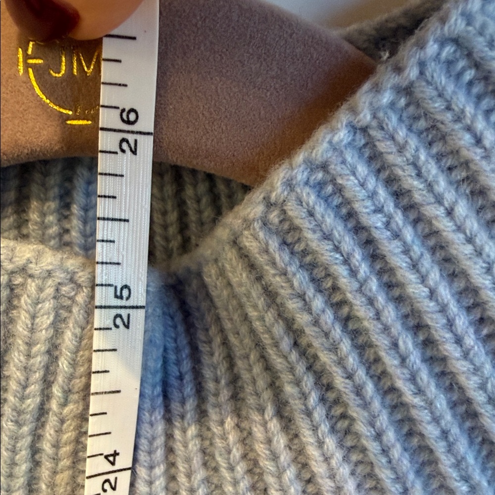 Veronica Beard Light Blue Turtleneck Sweater NWOT - Picture 8 of 9